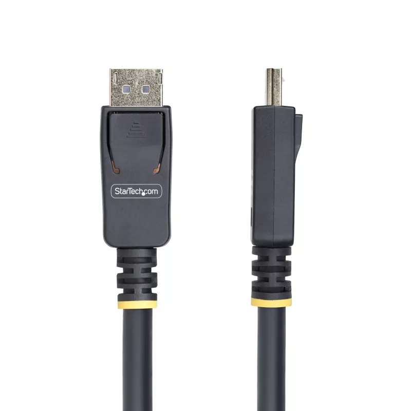StarTech.com 10ft (3m) DisplayPort 1.4 ilginimo laidas, DP 1.4 prievado apsaugos laidas, 8K 60Hz, DP patinas į patelę ilginimo adapteris, DisplayPort ilginimo laidas, TPE apvalkalas, M/F