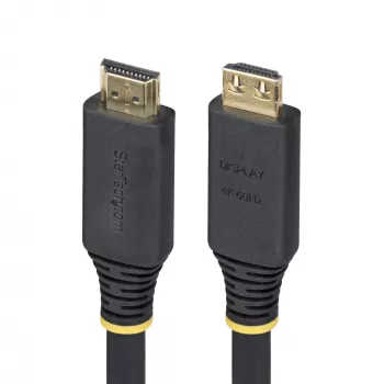 StarTech.com 35ft (10,6m) aktyvus aukštos spartos HDMI laidas su griebimo jungtimis, 4K 60Hz/1440p 144Hz, HDR10/HDCP 2.2/ARC, 18Gbps, UHD HDMI 2.0 laidas televizoriui/monitoriui/ekranui, TPE apvalkalu