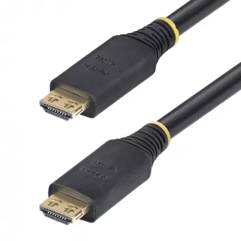 StarTech.com 35ft (10,6m) aktyvus aukštos spartos HDMI laidas su griebimo jungtimis, 4K 60Hz/1440p 144Hz, HDR10/HDCP 2.2/ARC, 18Gbps, UHD HDMI 2.0 laidas televizoriui/monitoriui/ekranui, TPE apvalkalu