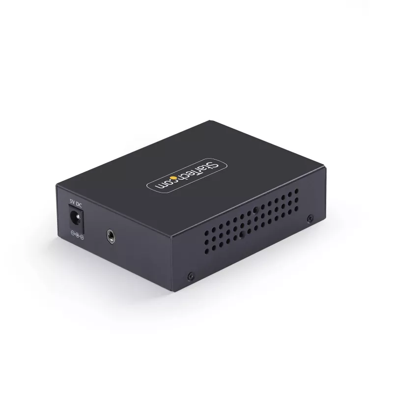 StarTech.com 10GbE SFP+ šviesolaidinis medijos keitiklis, 10 gigabitų Ethernet RJ-45 į 10GBASE-X SFP+, vienmodis, daugiamodis, 16K džambo rėmeliai, TAA atitinkantis