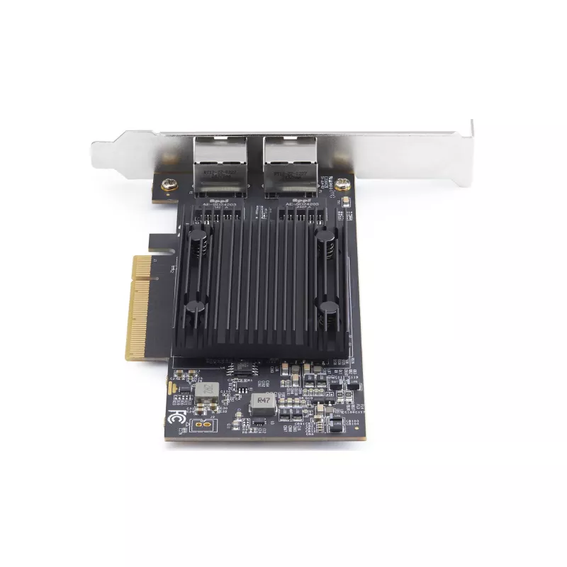 StarTech.com 2 prievadų PCIe 10Gb Ethernet tinklo plokštė, 10GbE tinklo sąsajos kortelė, Broadcom BCM57416 lustas, dviguba RJ45 10GBase-T/Gigabit, NIC kortelė, TAA