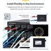 StarTech.com Gigabito eterneto varinių signalų keitiklis į šviesolaidį, SM LC, 20 km, 10/100/1000 Mbps, RJ45 į LC, pilnas metalas, 9K dideli rėmeliai, TAA atitikmuo