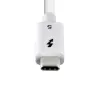 StarTech.com 1 m Thunderbolt 5 kabelis, 80 Gbps / iki 120 Gbps, 240 W PD, 8K 60 Hz, sertifikuotas Thunderbolt kabelis, suderinamas su Thunderbolt 4 / USB4 / USB-C - baltas