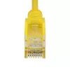StarTech.com 1,5 m geltonas plonas CAT6 eterneto kabelis, be užkabliukų, 100W PoE, UTP, LSZH, 28AWG gryna varinė viela, plonas RJ45 tinklo jungiamasis laidas su įtempimo mažinimo elementais, individualiai išbandytas
