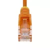 StarTech.com 10 m oranžinis plonas CAT6 Ethernet kabelis, be užkliuvimo, 100W PoE, UTP, LSZH, 28AWG gryna vario viela, plonas RJ45 tinklo jungiamasis laidas su įtempimo mažinimu, individualiai išbandytas