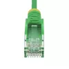 StarTech.com 15 m žalias plonas CAT6 Ethernet kabelis, be užkabinimų, 100W PoE, UTP, LSZH, 28AWG gryna varinė viela, plonas RJ45 tinklo jungiamasis laidas su atramomis, individualiai išbandytas