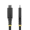 StarTech.com 2 m USB4 laidas, 20 Gbps, USB-IF sertifikuotas USB-C, 240 W PD EPR, 4K 120 Hz DP 1.4, TPE apvalkalas, juodas