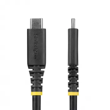 StarTech.com 2 m USB4 laidas, 20 Gbps, USB-IF sertifikuotas USB-C, 240 W PD EPR, 4K 120 Hz DP 1.4, TPE apvalkalas, juodas