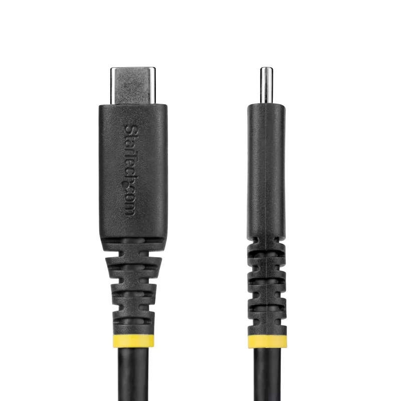 StarTech.com 2 m USB4 laidas, 20 Gbps, USB-IF sertifikuotas USB-C, 240 W PD EPR, 4K 120 Hz DP 1.4, TPE apvalkalas, juodas