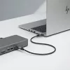 StarTech.com 1m USB4 laidas, 80Gbps, USB-IF sertifikuotas USB-C laidas, 240W PD, 8K 120Hz/4K 240Hz DP2.1 DP80, TPE apvalkalas, suderinamas su Thunderbolt 4 - juodas USB-C laidas