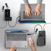 StarTech.com USB-C/USB-A prie M.2 NVMe ir 2,5 col./3,5 col. SATA adapteris, 10Gbps, be įrankių, išorinis SSD/HDD skaitytuvas, B+M/M-Key