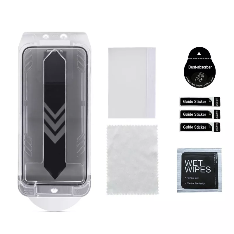 StarTech.com 4 krypčių 360 privatumo ekrano apsauga, skirta iPhone 16 Pro Max, palaiko portretinę / kraštovaizdžio orientaciją, liečiama, grūdintas stiklas, 4 krypčių filtras, TAA