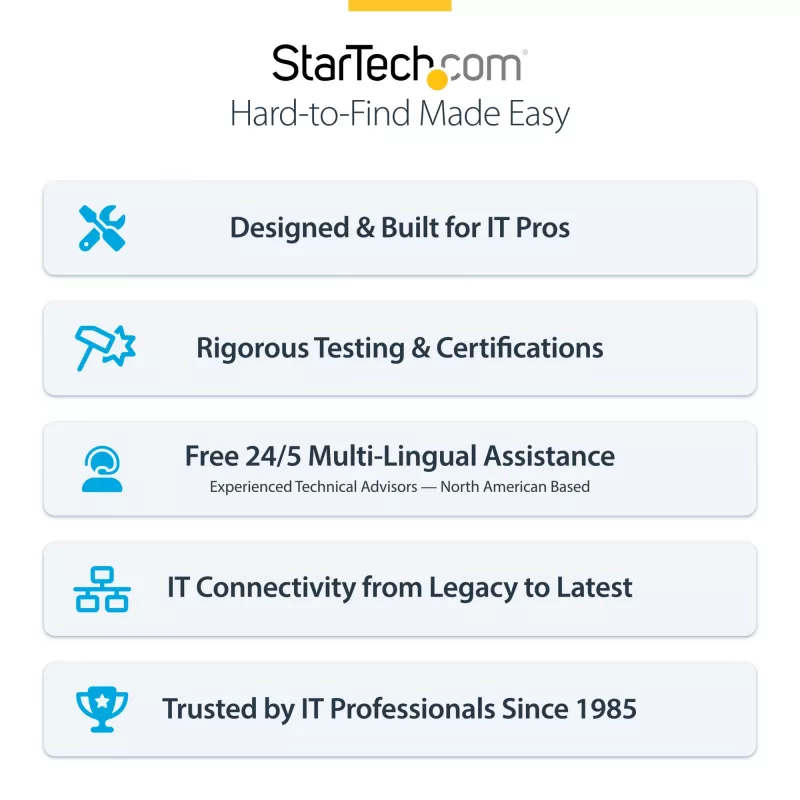 „StarTech.com“ 40 dalių kompiuterių remonto rinkinys nešiojamiesiems, staliniams, telefonams ir elektronikai, 30 bitų precizinis atsuktuvų rinkinys, nuimamas dangtelis su magnetiniu pagalvėliu, atidarymo įrankiai