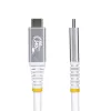 StarTech.com USB4 kabelis 1m, 80Gbps, USB-IF sertifikuotas USB-C, 240W PD, 8K 120Hz/4K 240Hz DP2.1, TPE apvalkalas, suderinamas su Thunderbolt 4 - baltas