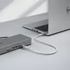 StarTech.com USB4 kabelis 1m, 80Gbps, USB-IF sertifikuotas USB-C, 240W PD, 8K 120Hz/4K 240Hz DP2.1, TPE apvalkalas, suderinamas su Thunderbolt 4 - baltas