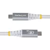 StarTech.com USB4 laidas 3m (10ft), 20Gbps, USB-IF sertifikuotas USB-C, 60W PD, 4K 120Hz DP 1.4, TPE apvalkalas, baltas