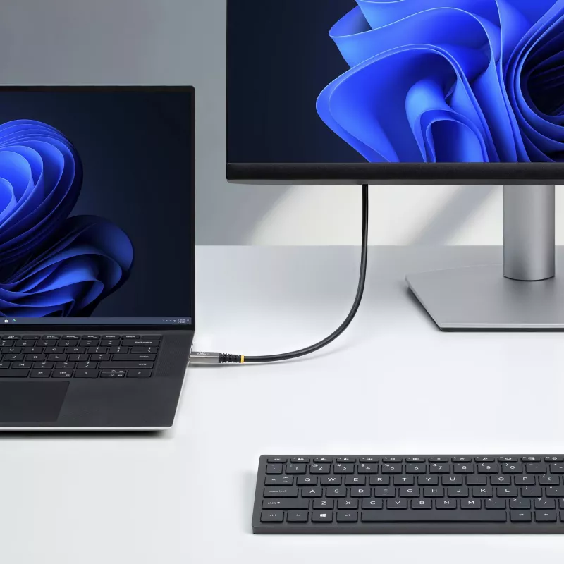StarTech.com USB4 laidas 3m (10ft), 20Gbps, USB-IF sertifikuotas USB-C, 60W PD, 4K 120Hz DP 1.4, TPE apvalkalas, baltas