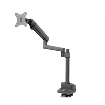 StarTech.com Monitorio laikiklis ant stalo, iki 40 colių/8 kg, mechaninė spyruoklinė ranka, C spaustuvas/įvorė, montavimas iš viršaus, reguliavimas be įrankių