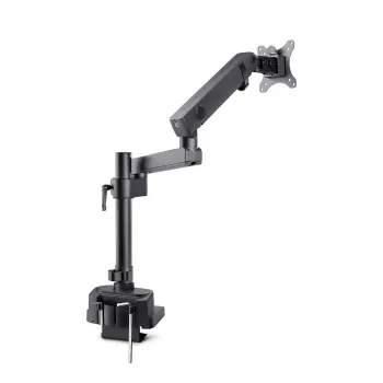 StarTech.com Monitorio laikiklis ant stalo, iki 40 colių/8 kg, mechaninė spyruoklinė ranka, C spaustuvas/įvorė, montavimas iš viršaus, reguliavimas be įrankių