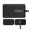 StarTech.com 65W USB-C nešiojamojo kompiuterio įkroviklis, 1,5 m integruotas USB-C kabelis, maitinimo adapteris, tinkamas Dell, XPS, HP ProBook, MacBook Pro, Microsoft Surface Pro