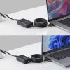 StarTech.com 65W USB-C nešiojamojo kompiuterio įkroviklis, 1,5 m integruotas USB-C kabelis, maitinimo adapteris, tinkamas Dell, XPS, HP ProBook, MacBook Pro, Microsoft Surface Pro