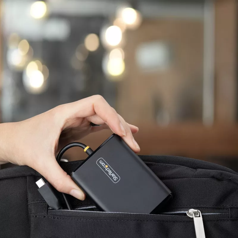StarTech.com 100W USB-C nešiojamojo kompiuterio įkroviklis su 1,5 m USB-C kabeliu, maitinimo adapteris, tinka Dell, XPS, HP ProBook, MacBook Pro, Microsoft Surface Pro