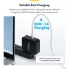 StarTech.com 2m (6ft) balta USB-C įkrovimo laidas, 60W (3A) PD, dviejų sluoksnių pintas nailonas/TPE apvalkalas, tvirtas USB C įkrovimo laidas, USB 2.0 nešiojamojo kompiuterio įkroviklio laidas