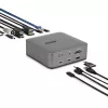 StarTech.com Thunderbolt 5 dokų stotelė, DP / HDMI, trijų monitorių dokas iki 4K 144Hz arba dviejų 8K 60Hz, 5x USB prievadai, 140W nešiojamojo kompiuterio įkrovimas