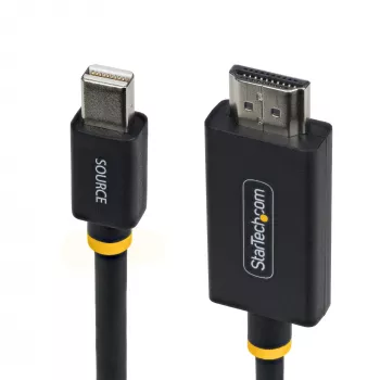 StarTech.com 1 m Mini DisplayPort į HDMI adapterio laidas, 4K 60Hz, HBR3/HDCP 2.3/DPCP, aktyvus keitiklis