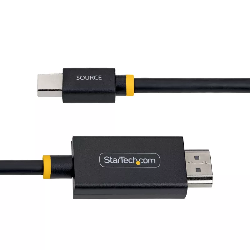StarTech.com 2M-MDP-HDMI2-4K60 vaizdo kabelio adapteris Mini DisplayPort į HDMI A tipo (standartinis) 2 m juodas