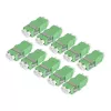 StarTech.com LC į LC movų rinkinys 10 vnt., OS2 vienmodis SC pėdsako LC šviesolaidinė mova be flanšo, LC/APC dviportė adapterė