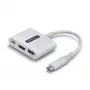 StarTech.com USB-C į HDMI kelių prievadų adapteris su 140W PD įkrovimu, 4K 60Hz HDMI, USB 5Gbps šakotuvas, mini dokas, skirtas MacBook / Dell / ThinkPad / HP / iPad / planšetėms