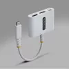 StarTech.com USB-C į HDMI kelių prievadų adapteris su 140W PD įkrovimu, 4K 60Hz HDMI, USB 5Gbps šakotuvas, mini dokas, skirtas MacBook / Dell / ThinkPad / HP / iPad / planšetėms
