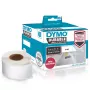 DYMO LW Durable Etiketės - 19 x 64 mm - 1933085, Baltos, Lipnios etiketės spausdintuvui, Polipropilenas (PP), Nuolatinės, Stačiakampės, -18 - 50 °C