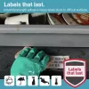 DYMO LW Durable Etiketės - 104 x 159 mm - 1933086, Baltos, Lipnios, Polipropileno, Nuolatinės, Stačiakampės, -18 - 50 °C