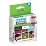 DYMO Original LabelWriter Durable lipdukai | 25mm x 54mm | baltas poliesteris | 160 lipnių etikečių | didelio našumo | skirti LabelWriter etikečių spausdintuvams