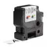 DYMO Rhino pramoninės vinilo etiketės | 24 mm x 5,5 m | juodas spaudinys ant baltos | lipnios | skirtos LabelManager ir Rhino etikečių spausdintuvams