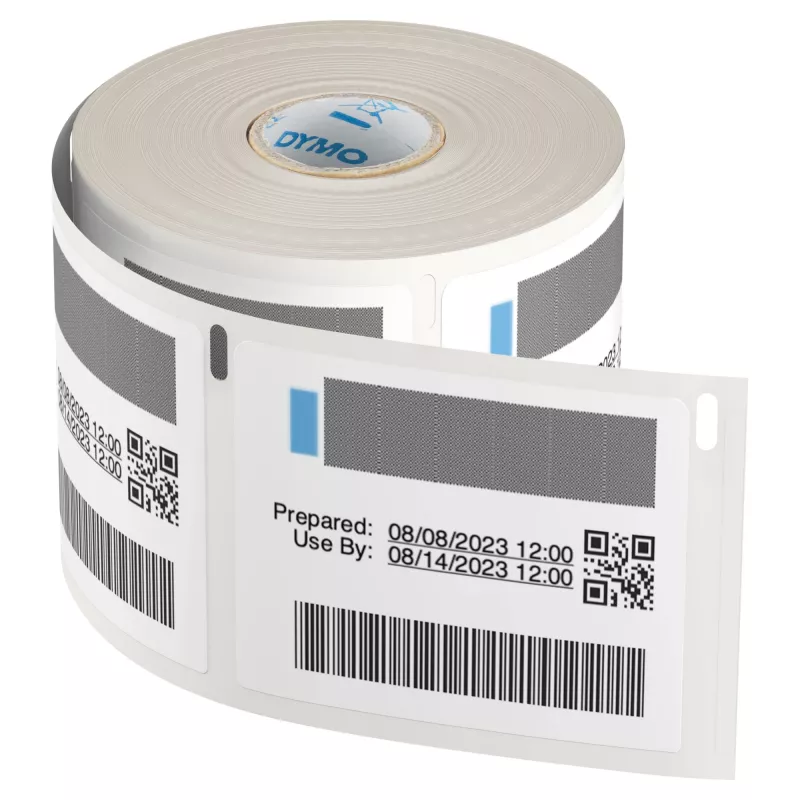 DYMO Originalios etiketės maisto pramonei Stock Rotation | 54mm x 70mm | 400 spalvotų lipnių etikečių | LabelWriter spausdintuvams