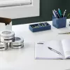 DYMO autentiška įspaudimo etikečių juosta | 9 mm x 3 m ritinys | baltas spaudinys ant juodo | lipni | skirta įspaudimo etikečių spausdintuvams | 1 vnt.