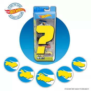 Hot Wheels 5 automobilių rinkinys, žaisliniai automobiliukai, 3 m.+