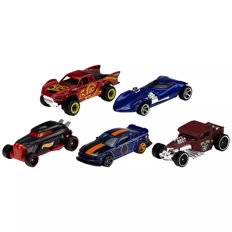 Hot Wheels 5 automobilių rinkinys, žaisliniai automobiliukai, 3 m.+