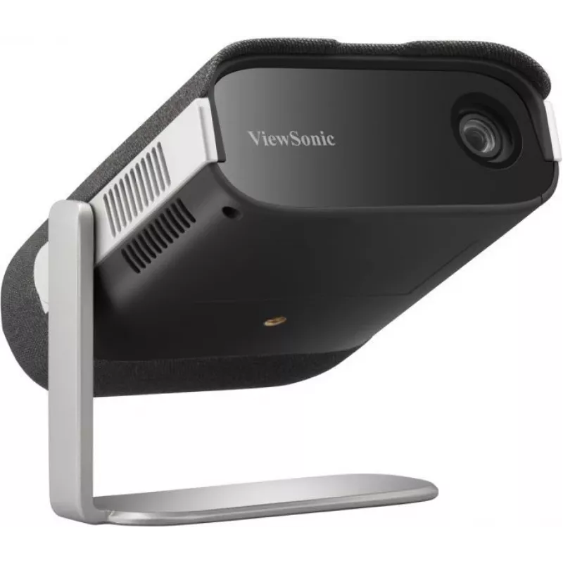 Nešiojamas LED projektorius ViewSonic M1XE, WVGA (854x480), trumpo fokusavimo, juodas/sidabrinis