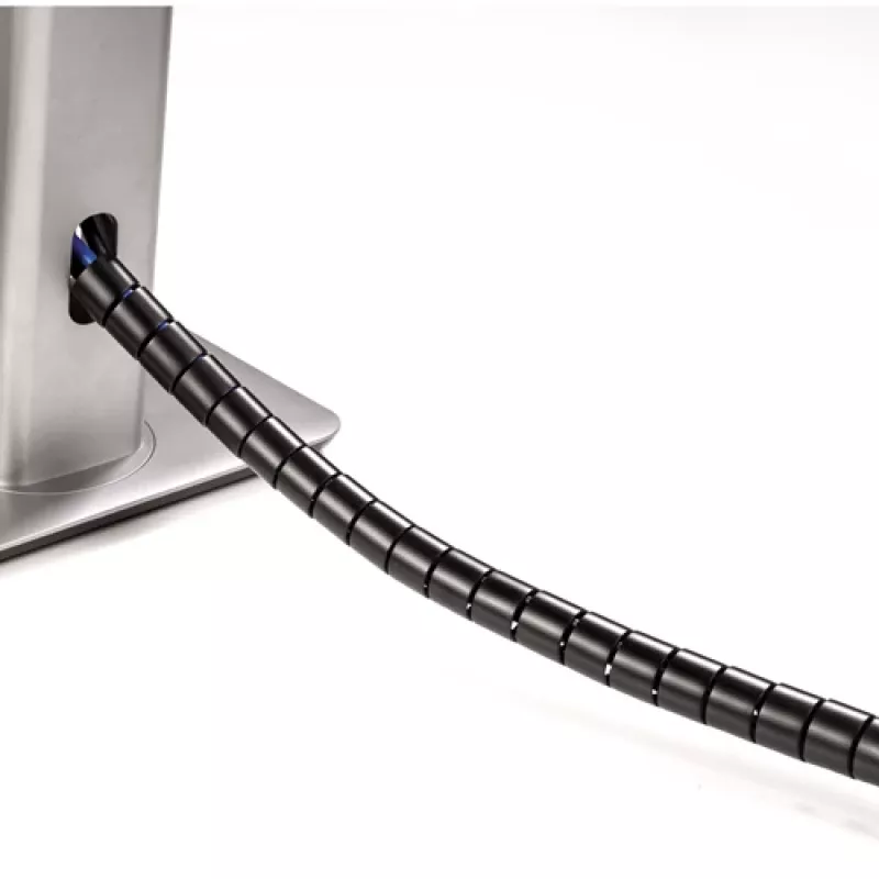 Fellowes CableZip - juodas, kabelių mova, stalas, juoda