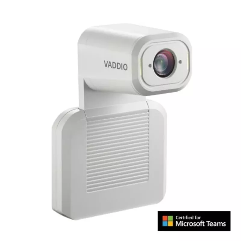 Vaddio IntelliSHOT-M automatinio sekimo kamera, 8,51 MP, Exmor, Full HD, 1920 x 1080 pikseliai, 30 kadrų per sekundę, balta