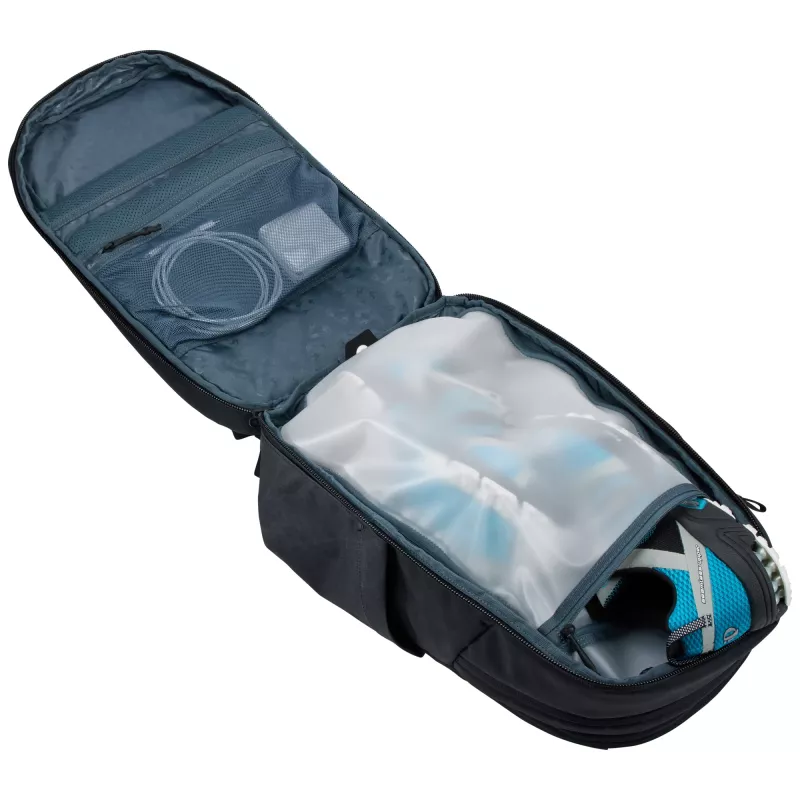 Thule Aion TATB128 - Juoda kasdieninė kuprinė iš poliesterio