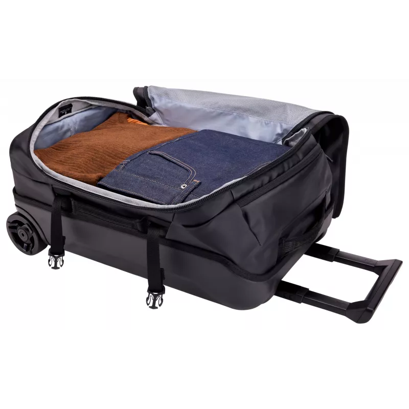 Thule Chasm TCCO222 Black ratukinis minkštas lagaminas 22 L poliesteris
