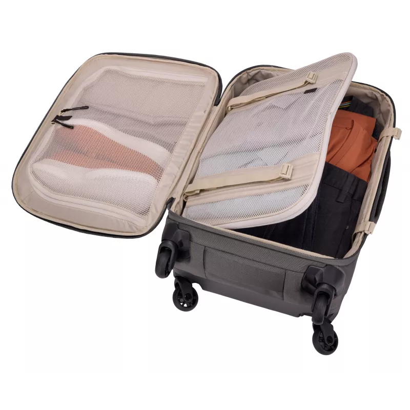 Lagaminas Thule Subterra 2 TSRS422 Vetiver Gray, minkštas, pilkas, 35 L, polikarbonatas/poliesteris