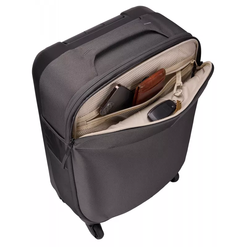 Lagaminas Thule Subterra 2 TSRS422 Vetiver Gray, minkštas, pilkas, 35 L, polikarbonatas/poliesteris