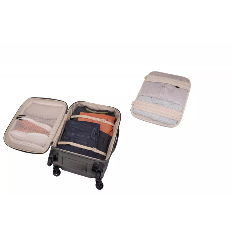 Lagaminas Thule Subterra 2 TSRS422 Vetiver Gray, minkštas, pilkas, 35 L, polikarbonatas/poliesteris