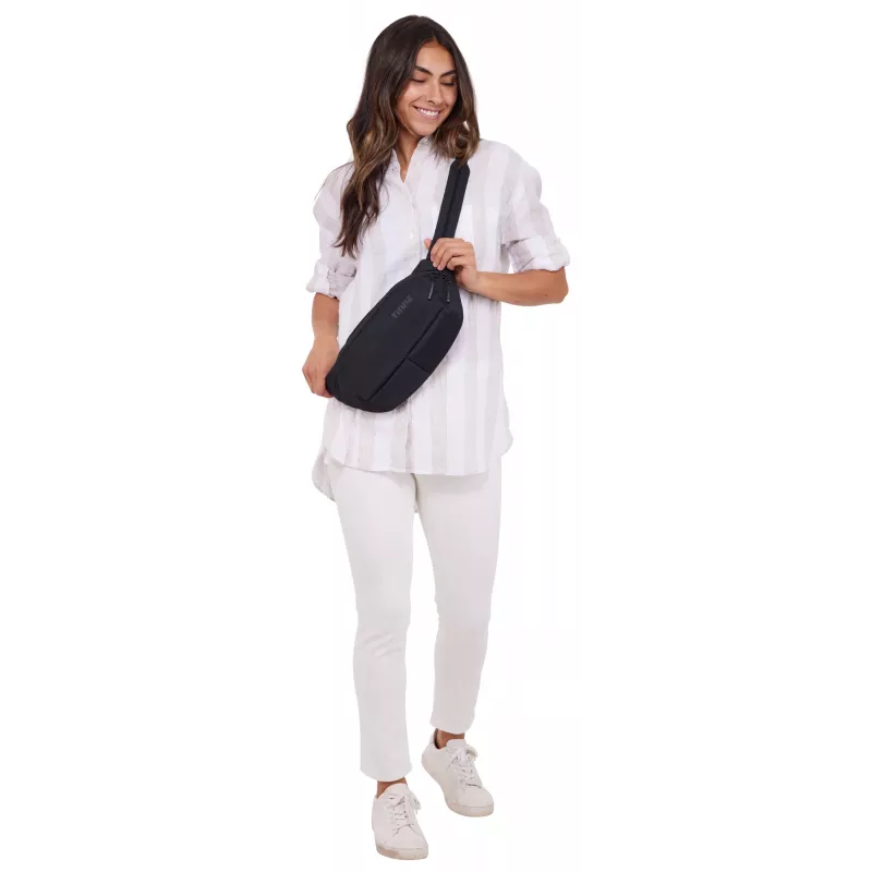 Thule Subterra 2 TSS403 juodas poliesteris unisex crossbody krepšys